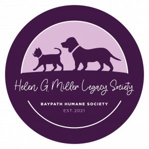 BHS_Helen G Miller Legacy Society Baypath Humane Society Est. 2021 Logo