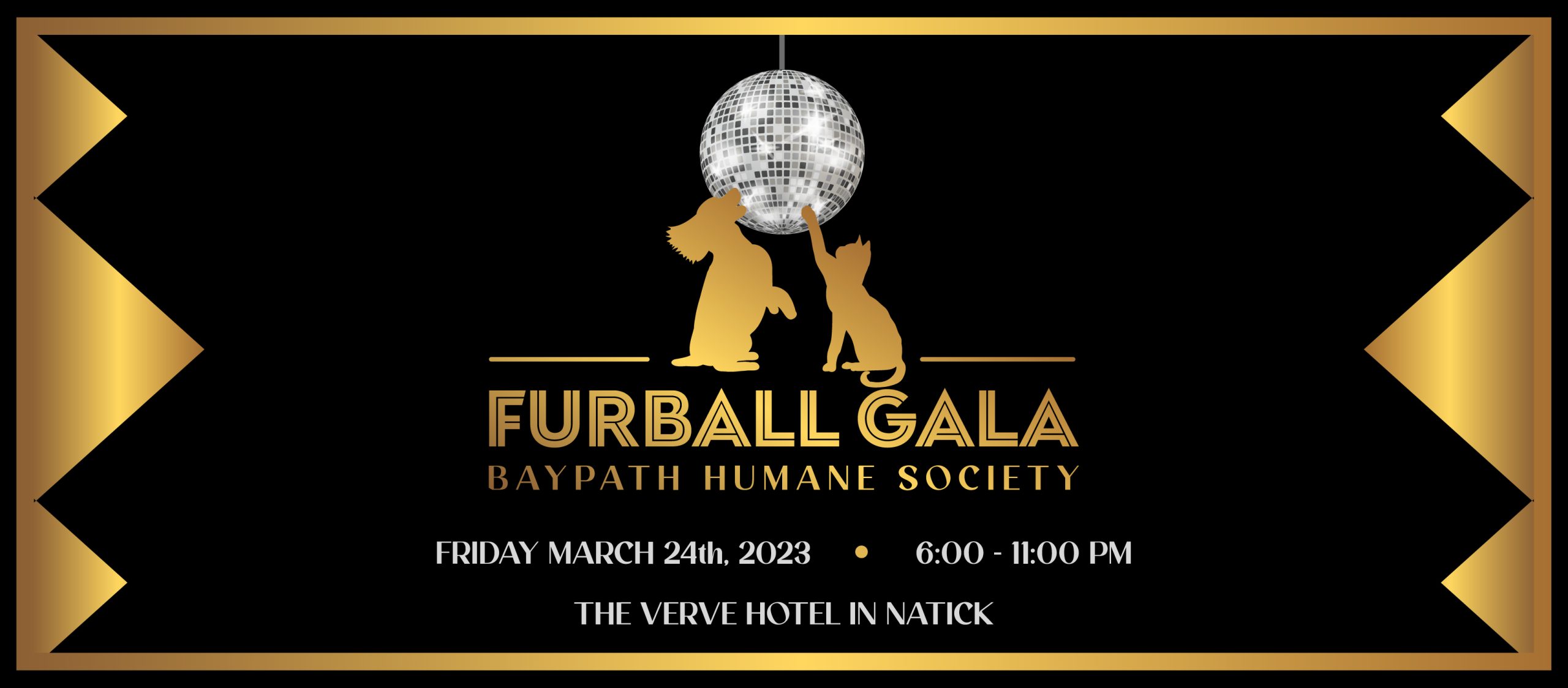 Baypath humane Society Furball Gala - Friday March 24th, 2023 - 6pm - 11pm